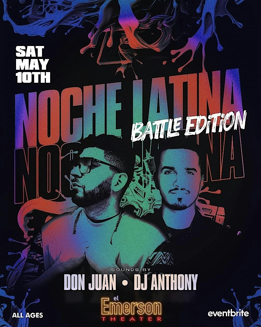 ¡NOCHE LATINA! DJ BATTLE ALL AGES, 10 May | Event in Indianapolis | AllEvents