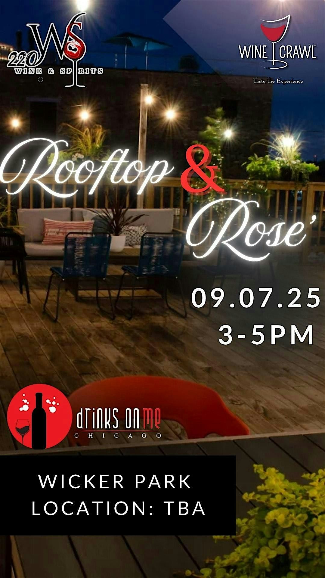 Rose' on the Rooftop, 7 September | Event in Chicago | AllEvents