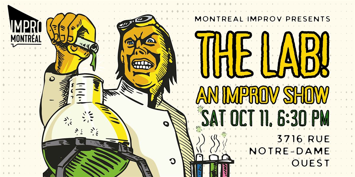 The Lab, 11 October | Event in Montréal | AllEvents