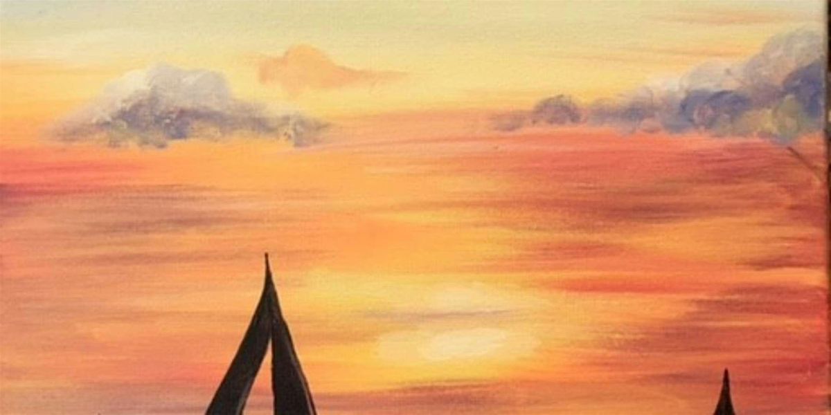 Jersey Shore Sunset - Paint and Sip by Classpop!™, 11 July | Event in Katy | AllEvents