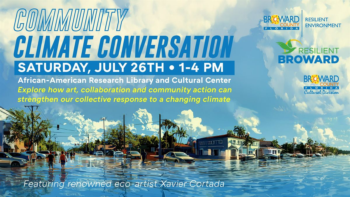Community Climate Conversation | Event in Fort Lauderdale | AllEvents