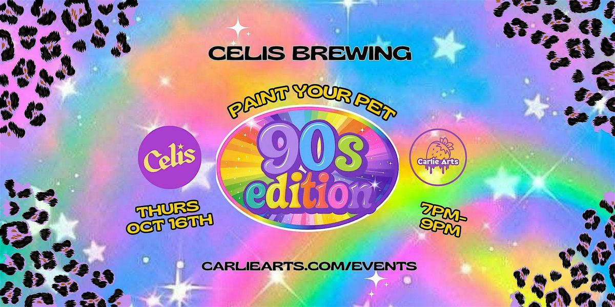 Paint Your Pet: 90s Neon & Sparkle Edition!, 16 October | Event in Austin | AllEvents