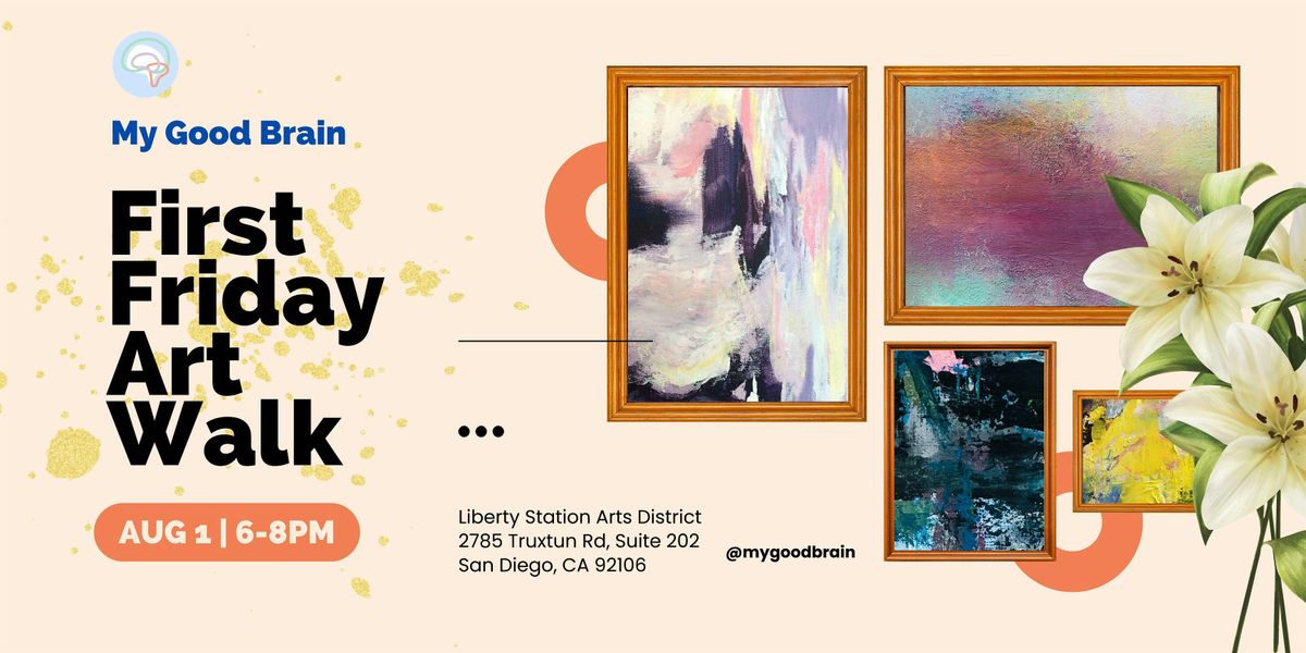 My Good Brain First Friday Art Walk Show – Liberty Station, 1 August | Event in San Diego | AllEvents