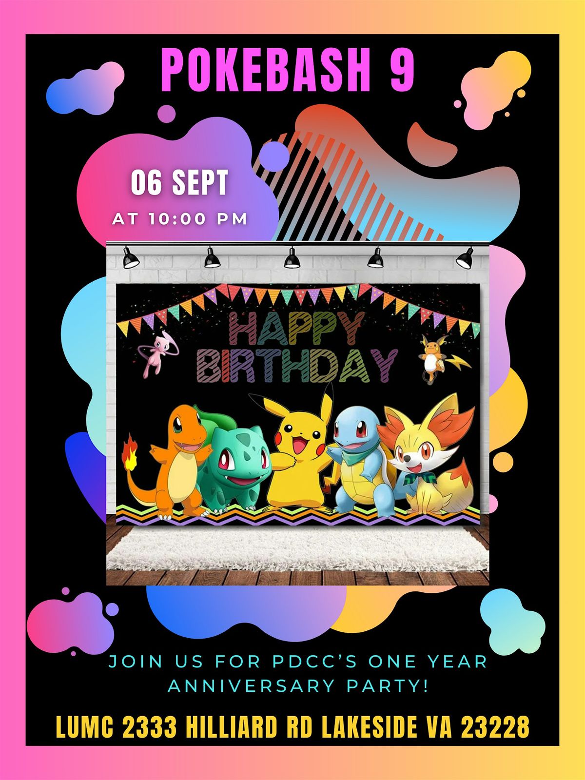 PDCC's PokeBash 9 TCG Card Show (TCG Exclusive), 6 September | Event in Richmond | AllEvents