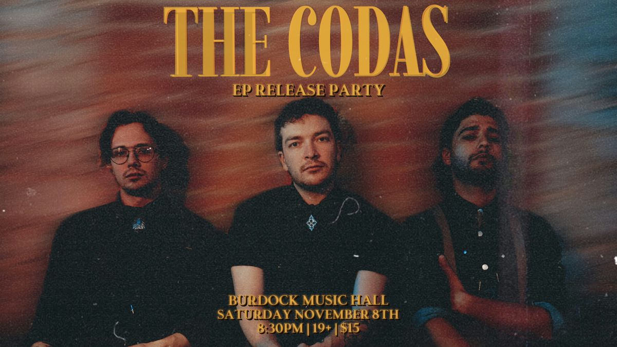 The Codas - EP Release Party, 8 November | Event in Toronto | AllEvents