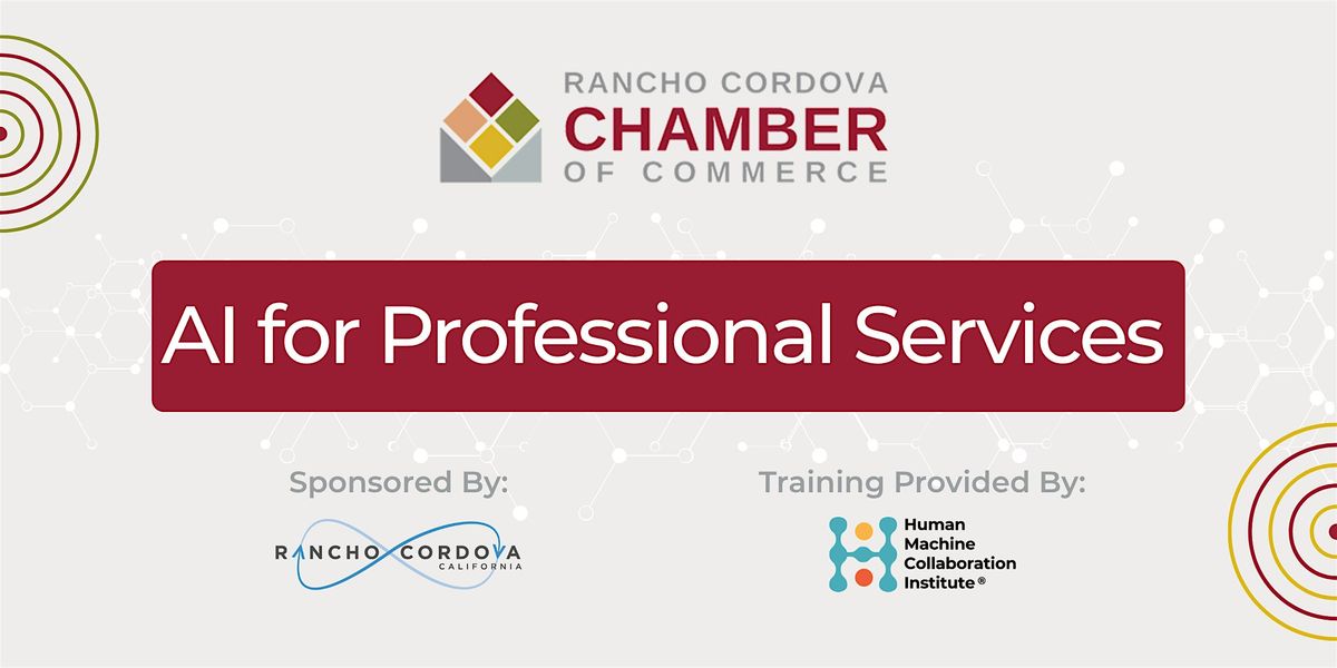 AI for Professional Services, 5 August | Event in Rancho Cordova | AllEvents