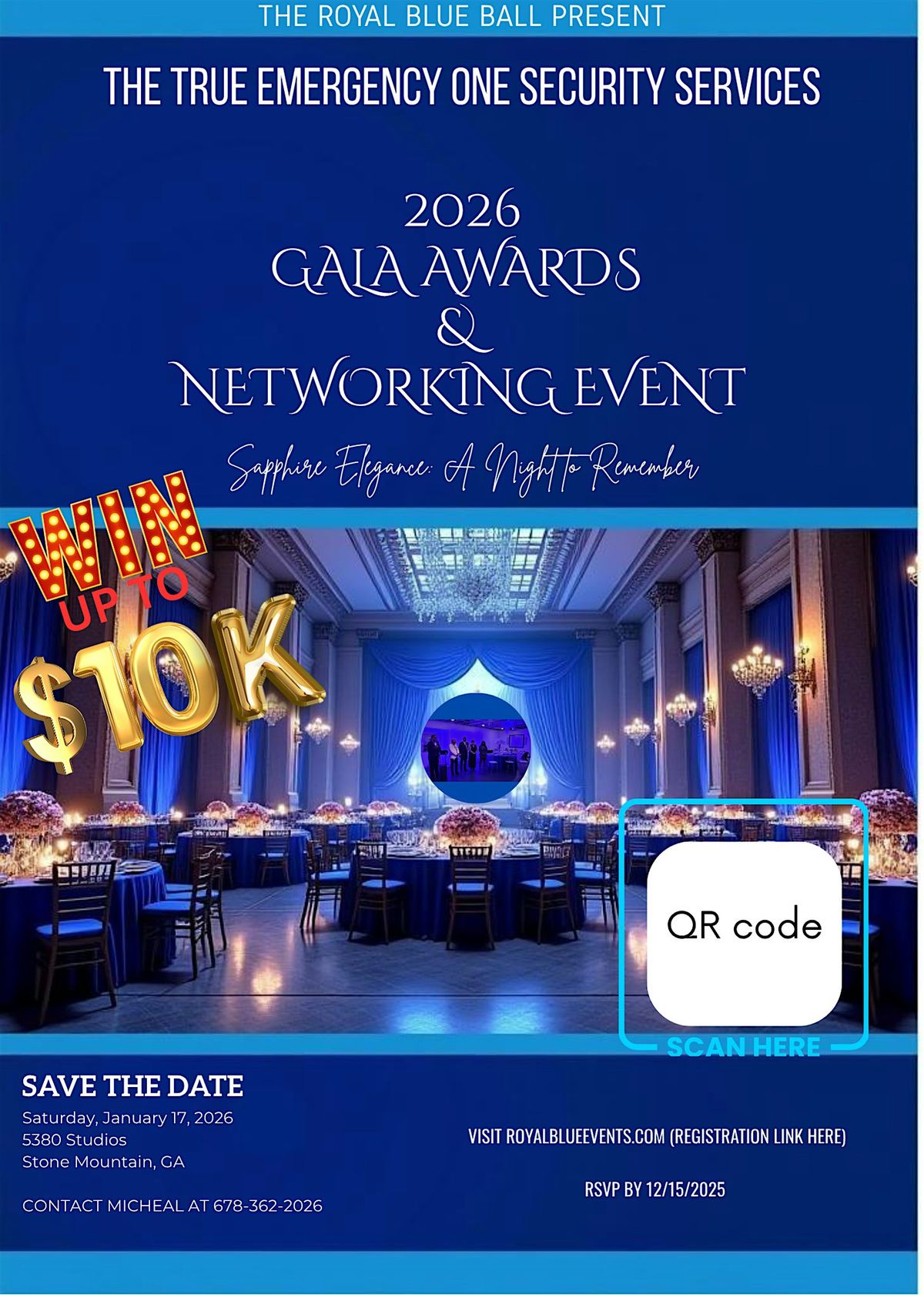 The Royal Blue Ball Gala Awards and Networking Event, 17 January | Event in Stone Mountain | AllEvents