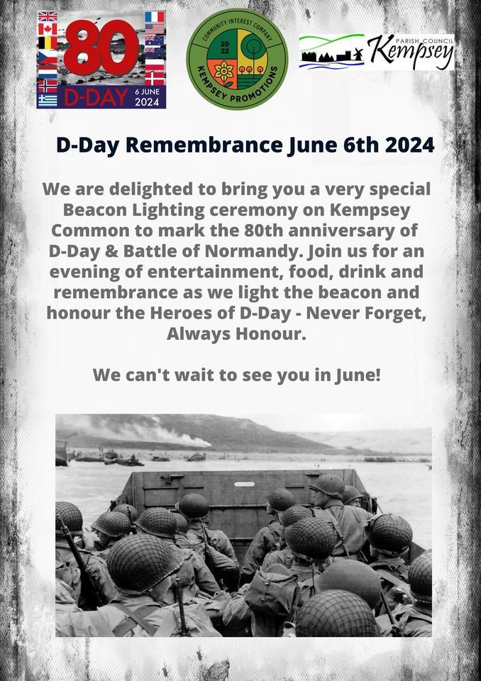 Beacon Lighting Ceremony, Kempsey Common, 6 June 2024 AllEvents.in