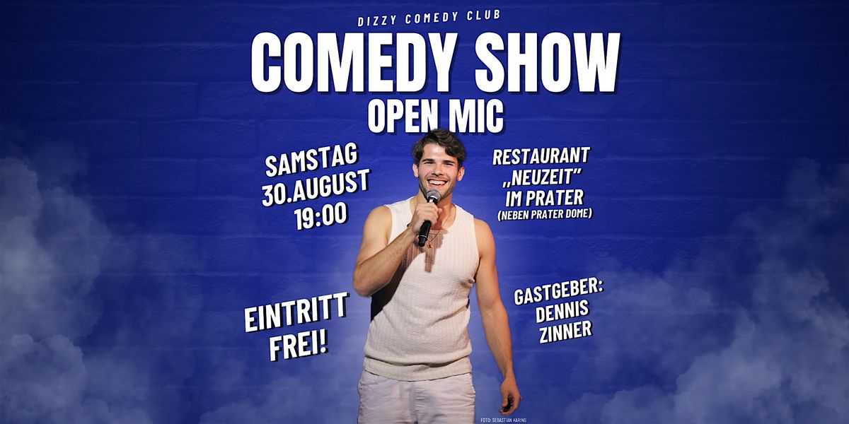 Dizzy Comedy Club – ,,Open Mic'' Comedy Show | 30.08.25 (freier Eintritt), 30 August | Event in Wien | AllEvents