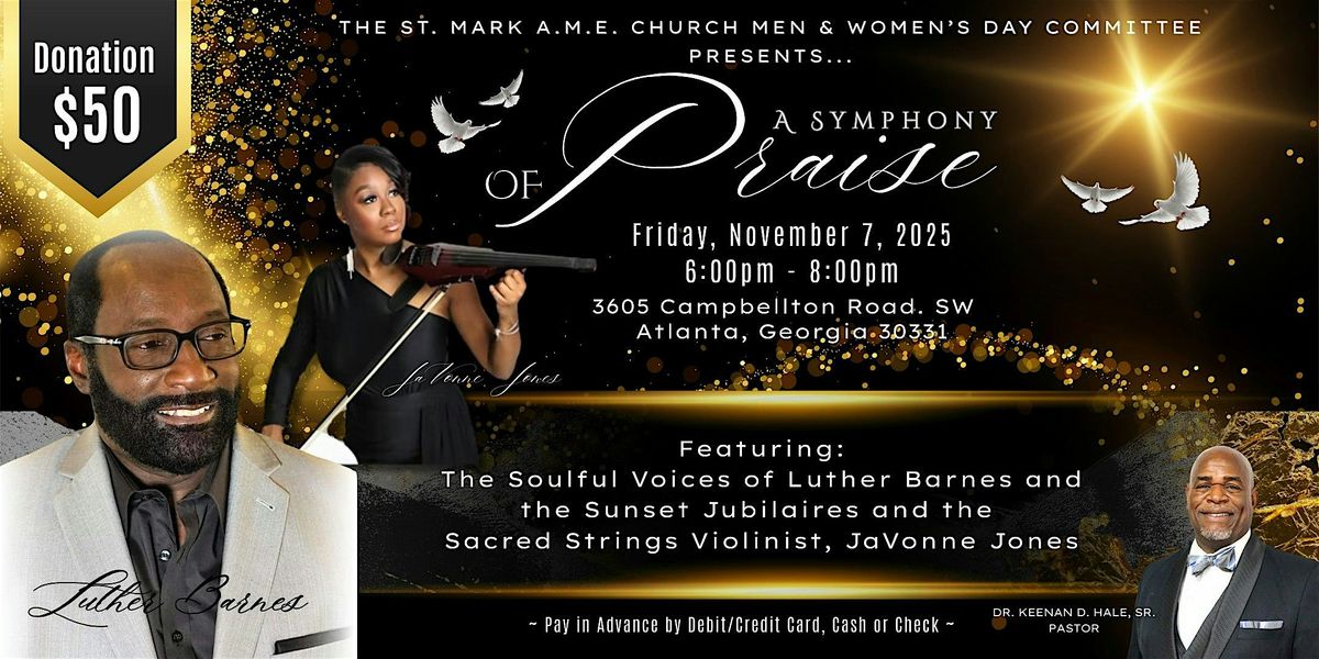 A Symphony of Praise, 7 November | Event in Atlanta | AllEvents