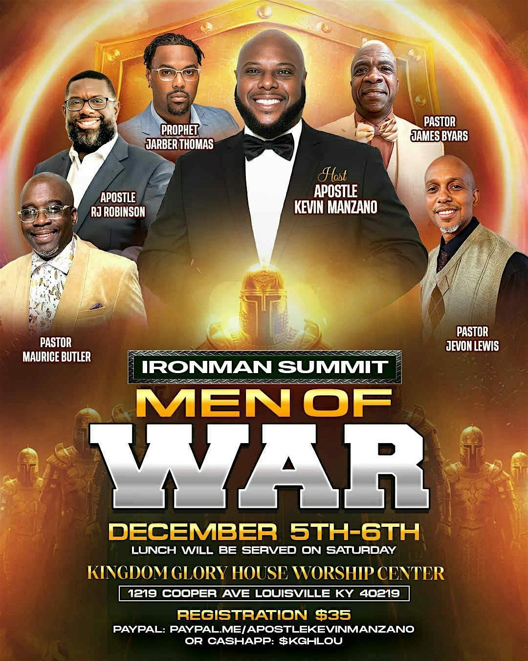 IRONMAN SUMMIT "MEN OF WAR", 5 December | Event in Louisville | AllEvents