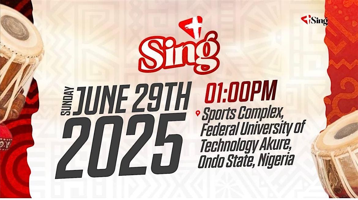 SING Akure, 29 June | Event in Gaga | AllEvents