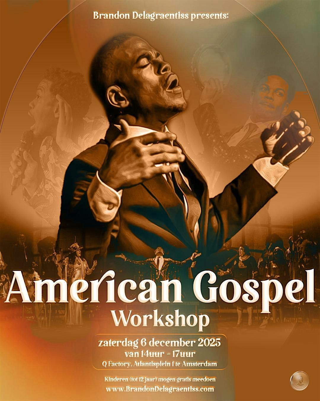 American Gospel Workshop, 6 December | Event in Amsterdam | AllEvents