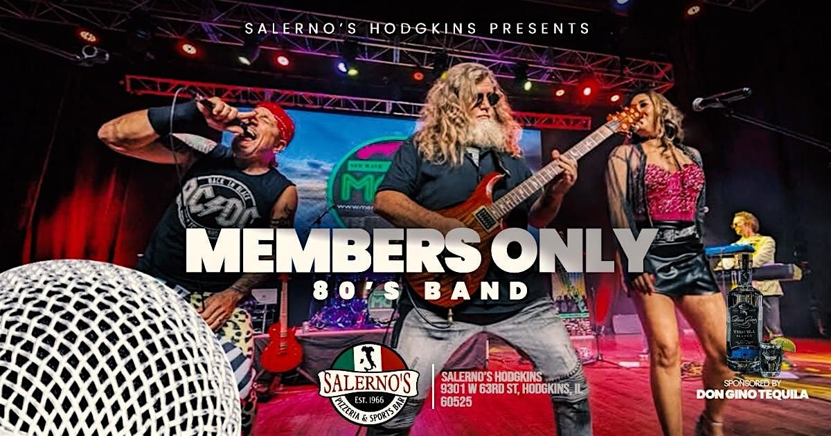 Members Only 80'S Band, 19 September | Event in Hodgkins | AllEvents