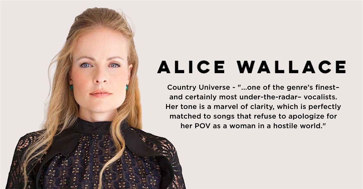 Alice Wallace, 2 November | Event in Boise | AllEvents