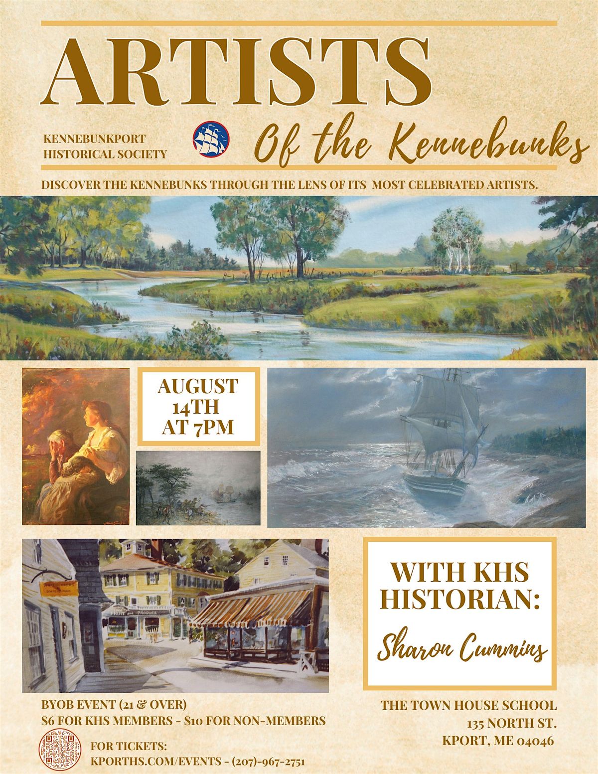 Artists of the Kennebunks, 14 August | Event in Kennebunkport | AllEvents