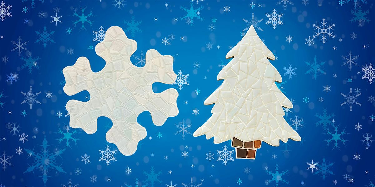 Glass mosaic - White Evergreen or Snowflake- at The Vineyard at Hershey, 25 January | Event in Middletown