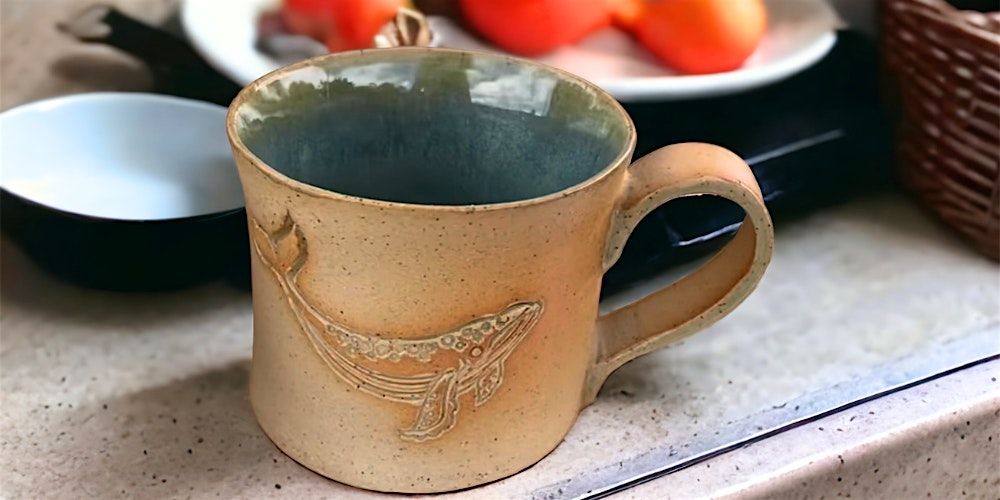 Pottery Workshop - Ocean Inspired Slab Mug with Stamp | Event in Gold Coast | AllEvents