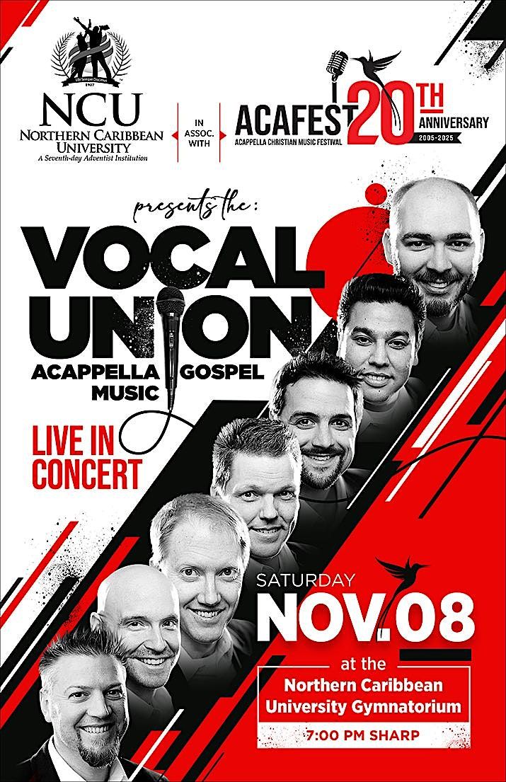 ACAFEST 2025 featuring the Vocal Union, 8 November | Event in Mandeville | AllEvents
