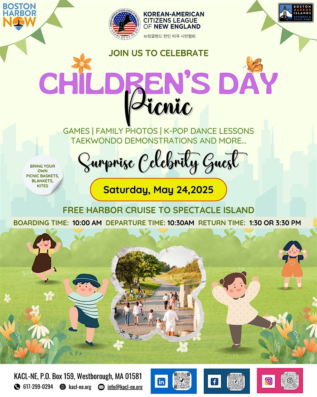 KACL-NE Children's Day Spectacle Island Adventure, 24 May | Event in Boston | AllEvents