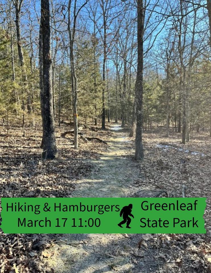 Hiking and Hamburgers, 12022 Greenleaf Road, Braggs, OK, March 17 2024