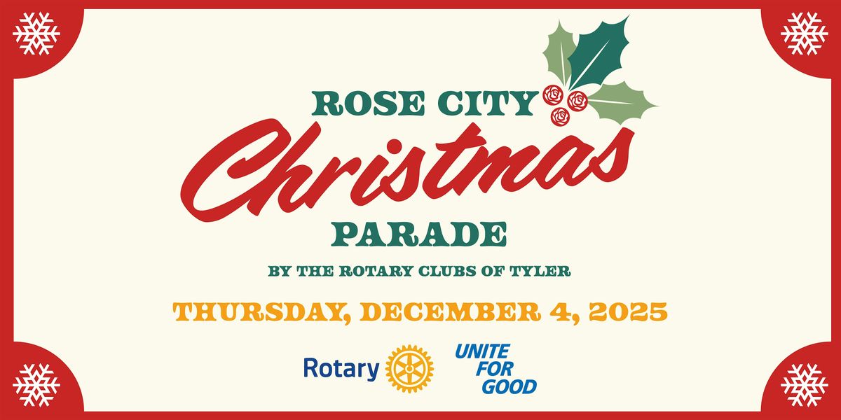 The 2025 Rose City Christmas Parade & Drone Show, 4 December | Event in Tyler | AllEvents