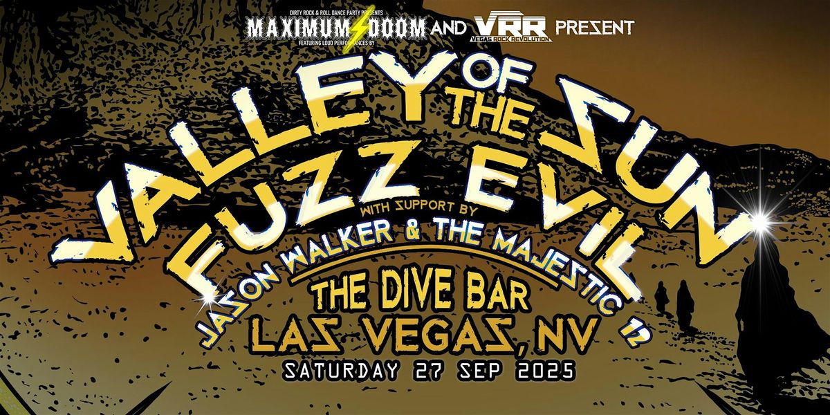 Valley of the Sun/ Fuzz Evil/ Jason Walker & the Majestic 12 - Sat. Sept 27, 27 September | Event in Las Vegas
