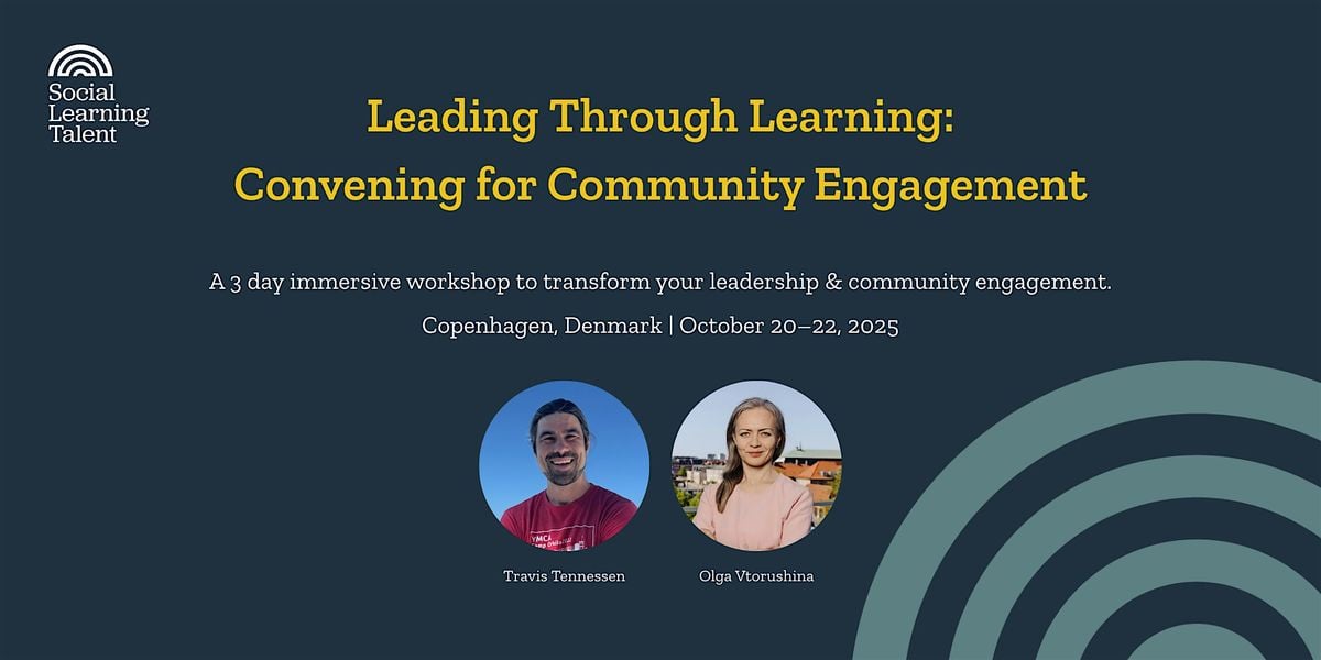 Leading Through Learning: Convening for Community Engagement, 20 October | Event in Copenhagen  | AllEvents