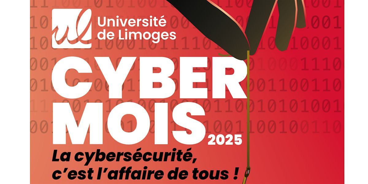 Cybermois 2025, 8 October | Event in Limoges | AllEvents
