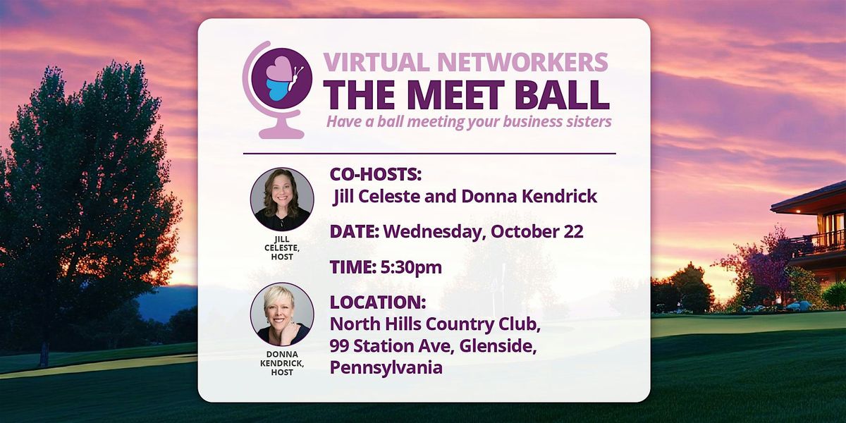 The Meet Ball - A Virtual Networkers Event, 22 October | Event in Glenside | AllEvents