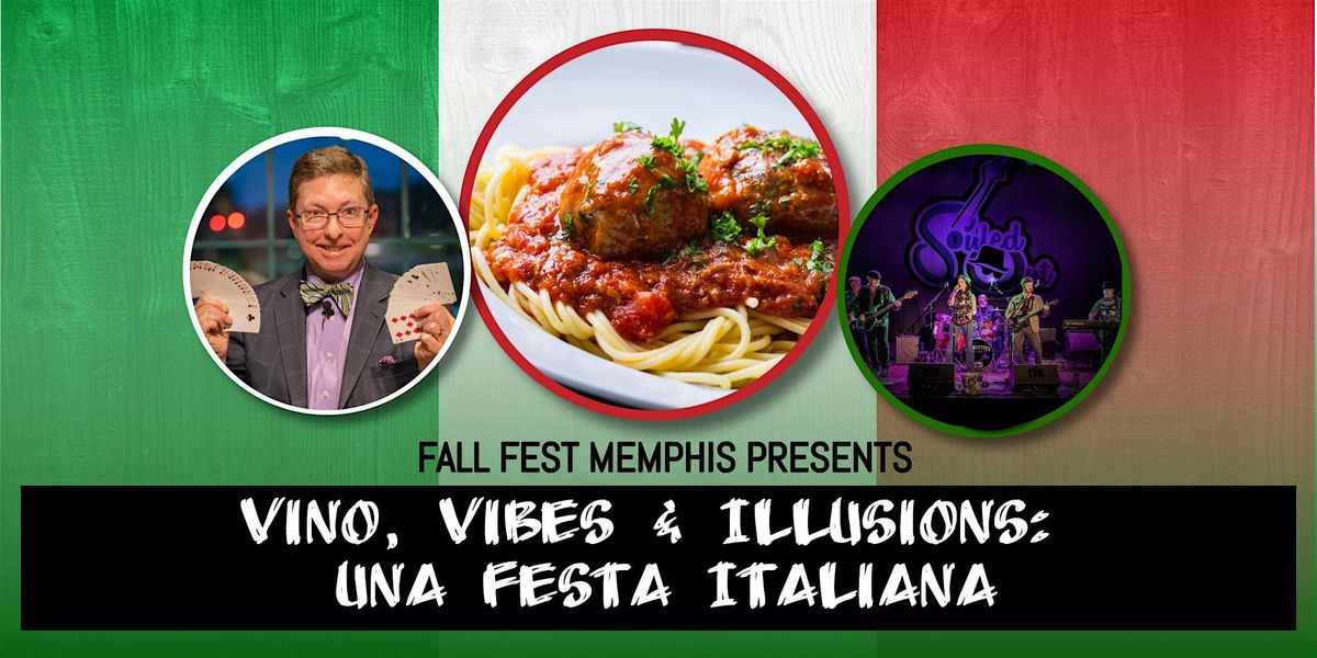 Vino, Vibes & Illusions: Una Festa Italiana, 28 September | Event in Collierville | AllEvents