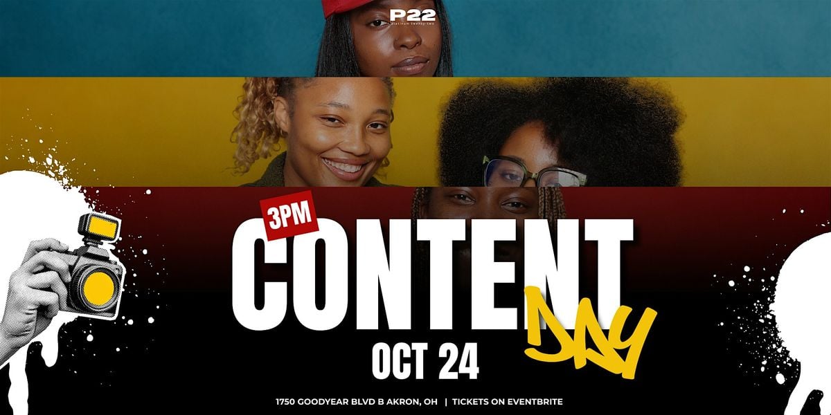 Content Day, 24 October | Event in Akron | AllEvents