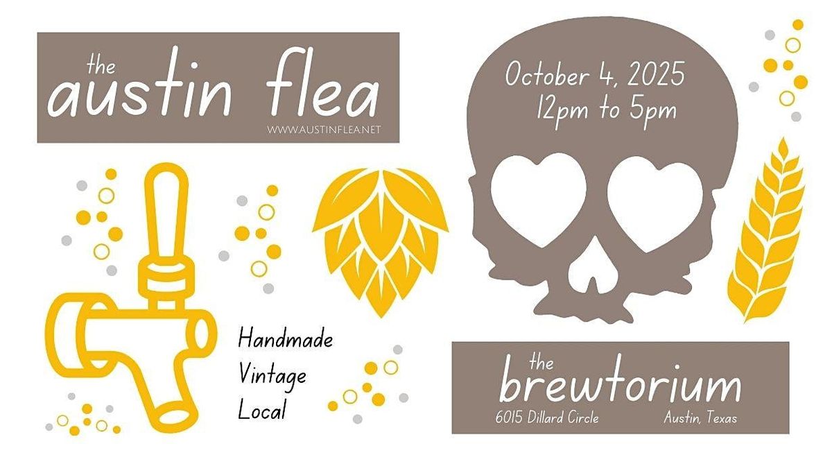 Austin Flea at the Brewtorium, 4 October | Event in Austin | AllEvents