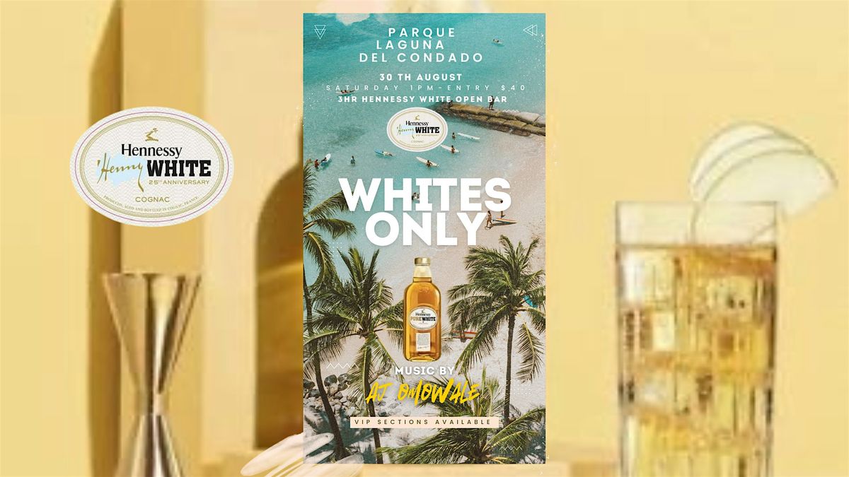 Hennessy White 3 Hr Open Bar, 30 August | Event in San Juan | AllEvents