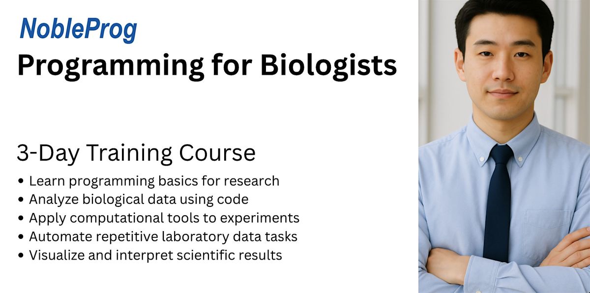 Programming for Biologists Training Course, 26 July | Event in Augusta | AllEvents