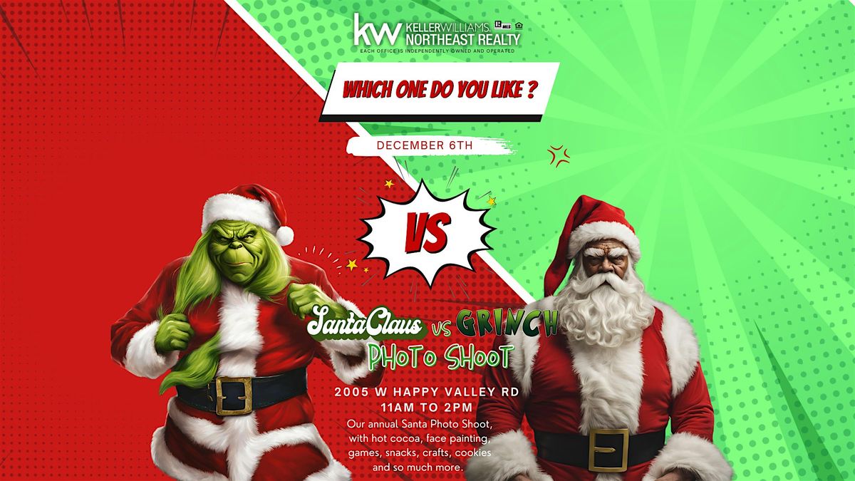 Norterra Santa Vs Grinch Photo Shoot, 6 December | Event in Phoenix | AllEvents