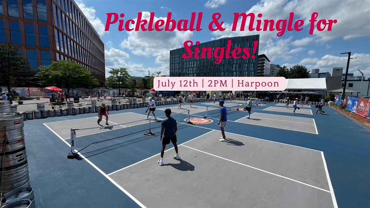 Pickleball and Mingle for Singles!, 26 July | Event in Boston | AllEvents