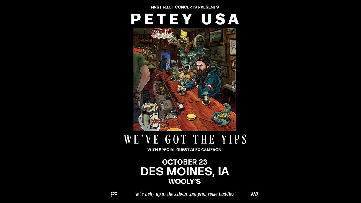 Petey USA with Alex Cameron, 22 October | Event in Chicago | AllEvents