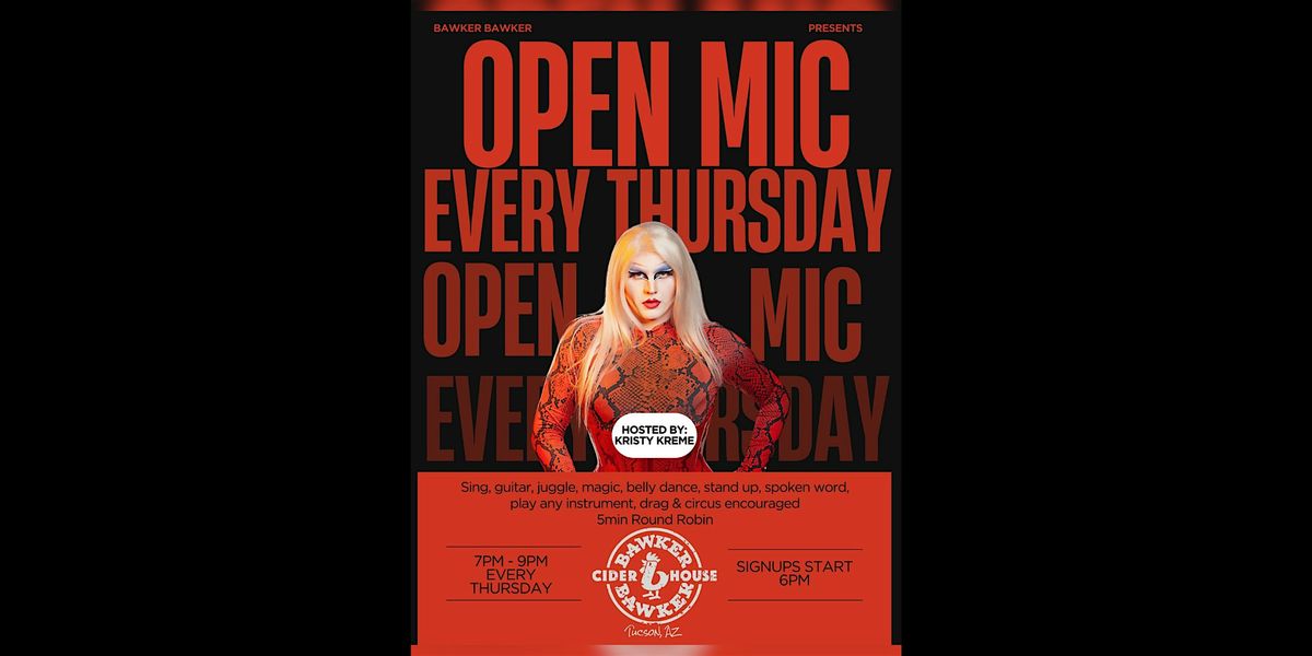 OPEN MIC NIGHT | Event in Tucson | AllEvents