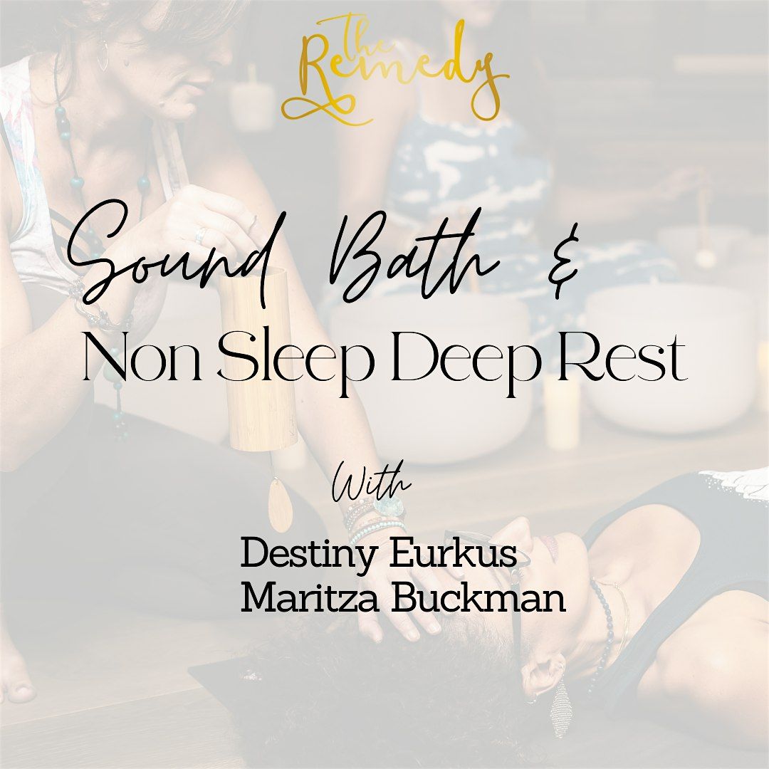 Non-Sleep Deep Rest & Sound Bath, 15 May | Event in Martinez | AllEvents