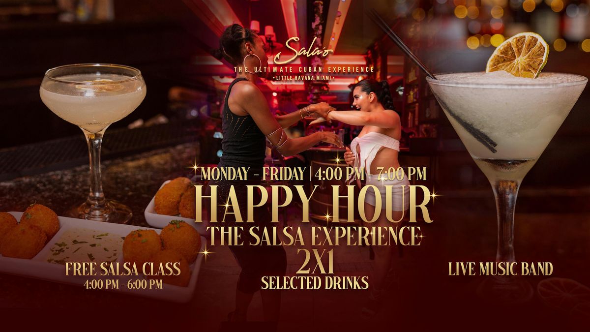 FREE SALSA CLASS & HAPPY HOUR IN LITTLE HAVANA MIAMI! | Event in Miami | AllEvents