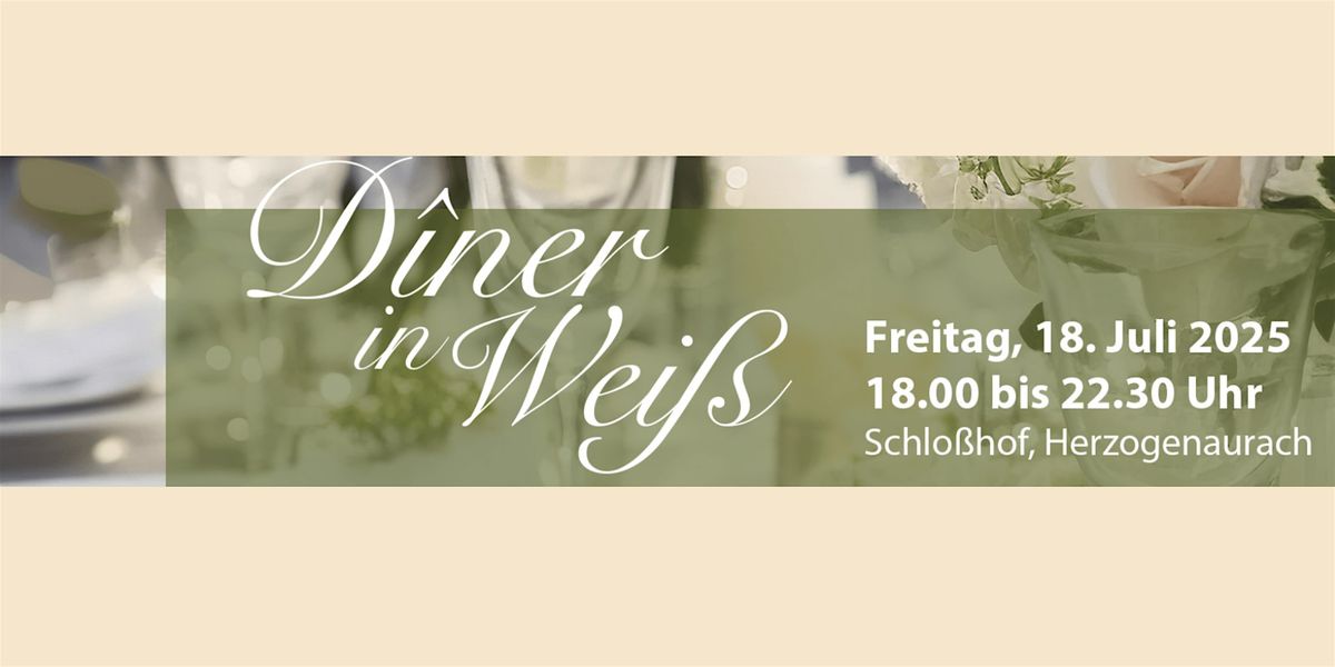 Diner in weiss, 18 July | Event in Herzogenaurach | AllEvents