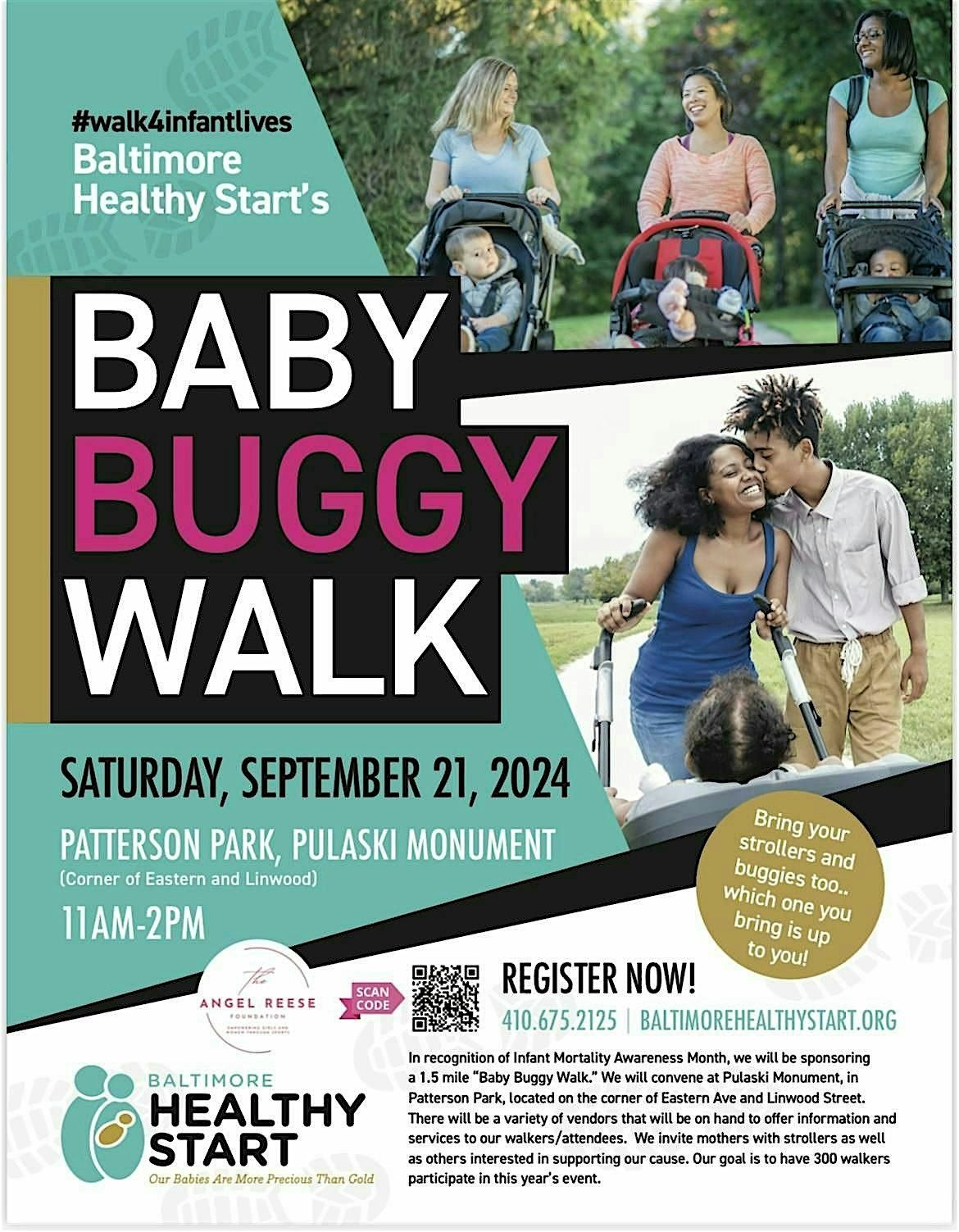Baby Buggy Walk, 27 September | Event in Baltimore | AllEvents