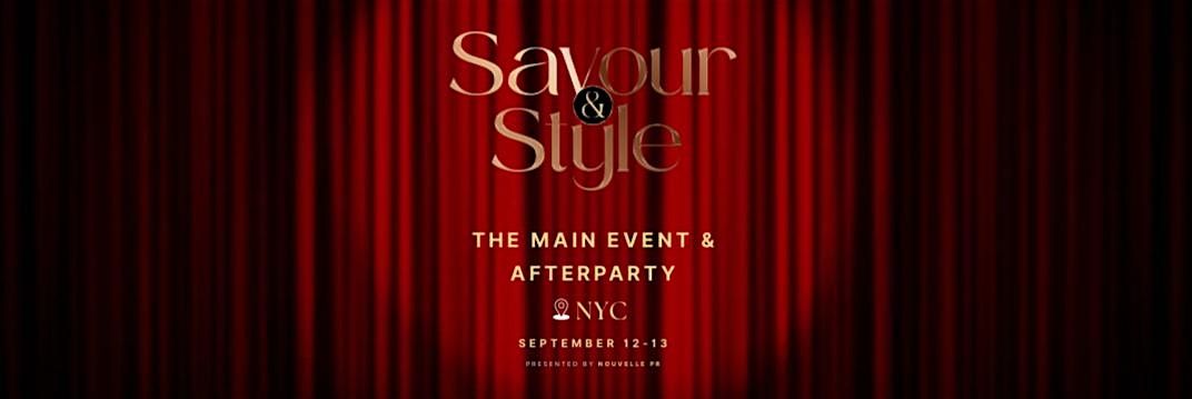 Savour & Style: NYC, 12 September | Event in New York | AllEvents