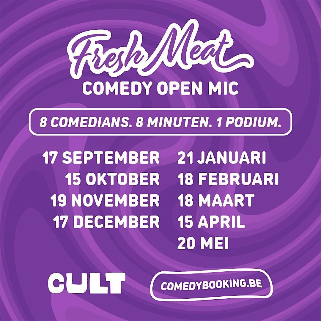 Fresh Meat - Comedy Open mic | Event in Aalst | AllEvents