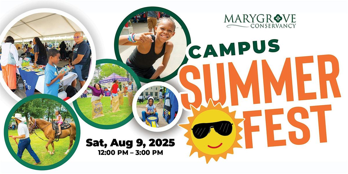 Marygrove Conservancy Campus Summer Fest, 9 August | Event in Highland Park | AllEvents