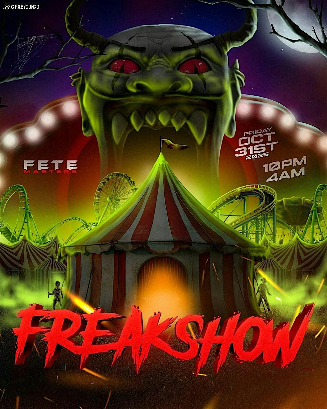 FreakShow, 31 October | Event in Brooklyn | AllEvents