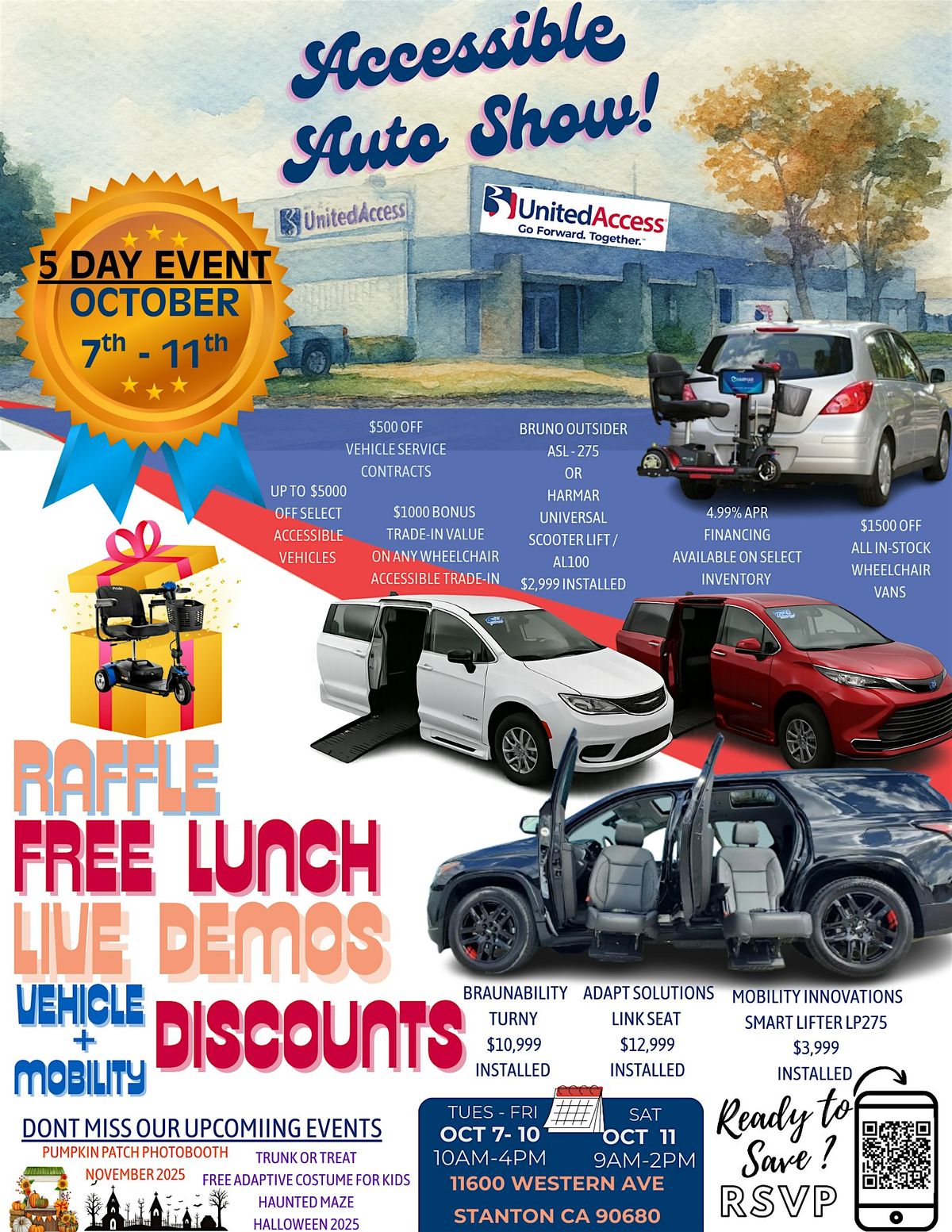 Accessible Auto show, 7 October | Event in Stanton | AllEvents