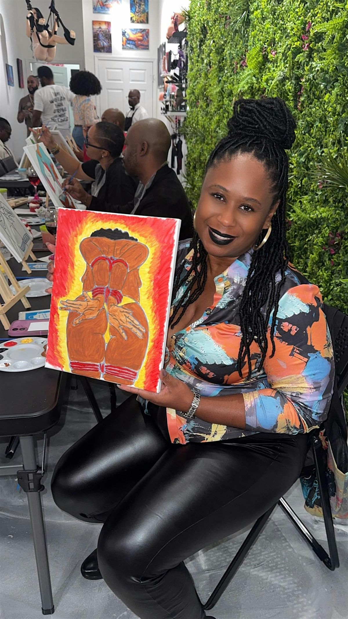 Erotic Sip & Paint: Grown and Sexy Edition +21 Dripping With Desire, 13 December | Event in Rex | AllEvents