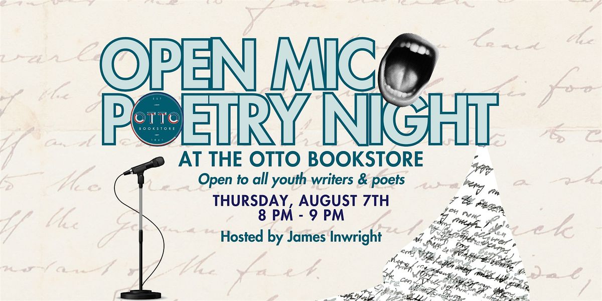 August - Open Mic Poetry Night, 7 August | Event in Williamsport | AllEvents